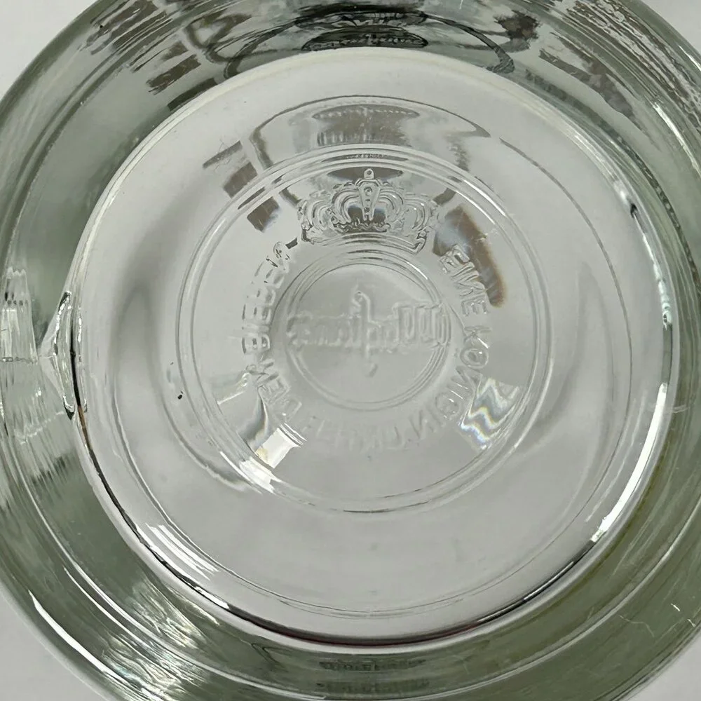 Warsteiner‎ .5 L Beer Glass Stein Mug Germany Handle Barware Collectible